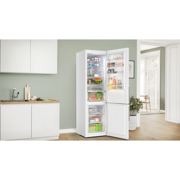 309L Frost Free Bosch Fridge Freezer, 60/40, White - KGN39AWCTG Series 6 - Naamaste London Homewares - 3