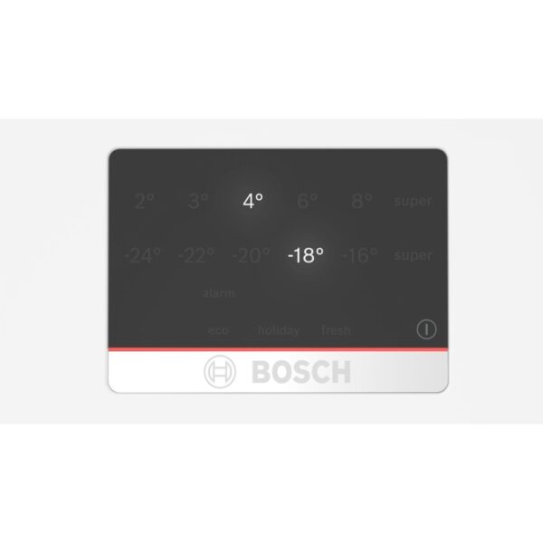 309L Frost Free Bosch Fridge Freezer, 60/40, White - KGN39AWCTG Series 6 - Naamaste London Homewares - 4