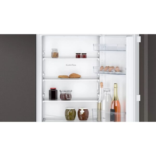 260L No Frost Integrated Fridge Freezer, 60/40, White - Neff KI7861FE0G N30 - Naamaste London Homewares - 4