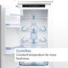 249L No Frost Integrated Fridge Freezer, White - Bosch KIN85NFE0G Series 2 - Naamaste London Homewares - 8