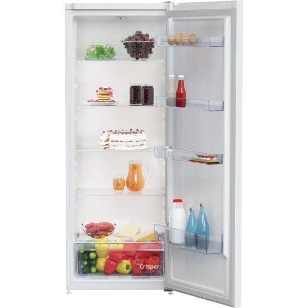 252L Tall Under Counter Fridge, White - Beko LSG4545W - Naamaste London Homewares - 3