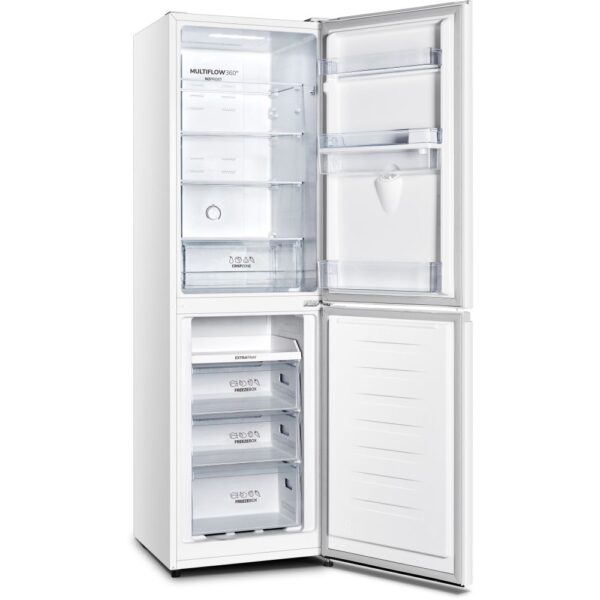 250L Total No Frost Freestanding Fridge Freezer, White - Fridgemaster MC55251DE - Naamaste London Homewares - 2