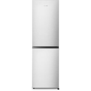 256L Freestanding Fridge Freezer, 50/50, Stainless Steel - Hisense RB327N4BCE - Naamaste London Homewares - 1