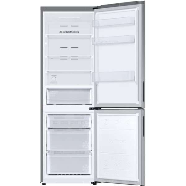 344L Classic Samsung Fridge Freezer, Silver, 70/30, Grey - RB33B610ESA/EU - Naamaste London Homewares - 3