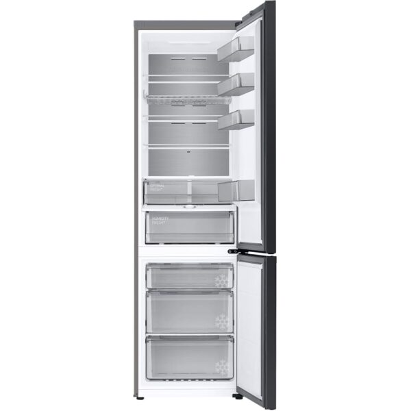 387L Bespoke SpaceMax Samsung Fridge Freezer, Silver Metal - RB38C7B5CS9 - Naamaste London Homewares - 4