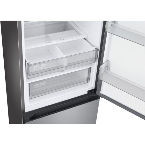 387L Bespoke SpaceMax Samsung Fridge Freezer, Silver Metal - RB38C7B5CS9 - Naamaste London Homewares - 6