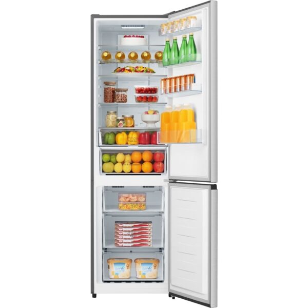 336L Total No Frost Hisense Fridge Freezer, 70/30, Stainless Steel - RB435N4BCE - Naamaste London Homewares - 4