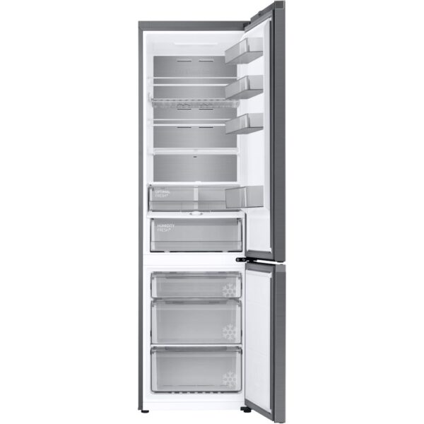 387L Bespoke SpaceMax Samsung Fridge Freezer, Stainless Steel, A Rated - RL38A776ASR - Naamaste London Homewares - 2