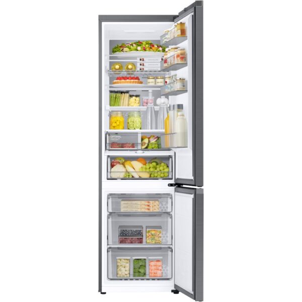 387L Bespoke SpaceMax Samsung Fridge Freezer, Stainless Steel, A Rated - RL38A776ASR - Naamaste London Homewares - 3