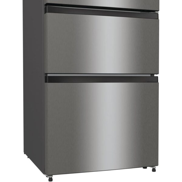 368L Total No Frost Hisense Fridge Freezer, 70/30, Stainless Steel - RM469N4ACEUK - Naamaste London Homewares - 5
