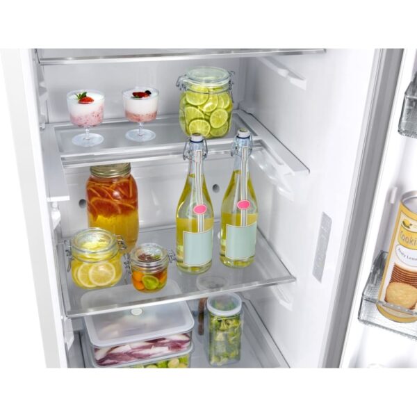 387L Tall Larder Fridge & Tall Freezer Pack, White - Samsung - Naamaste London Homewares - 9