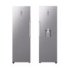 382L Tall Larder Fridge & Tall Freezer Pack, Silver - Samsung - Naamaste London Homewares - 1