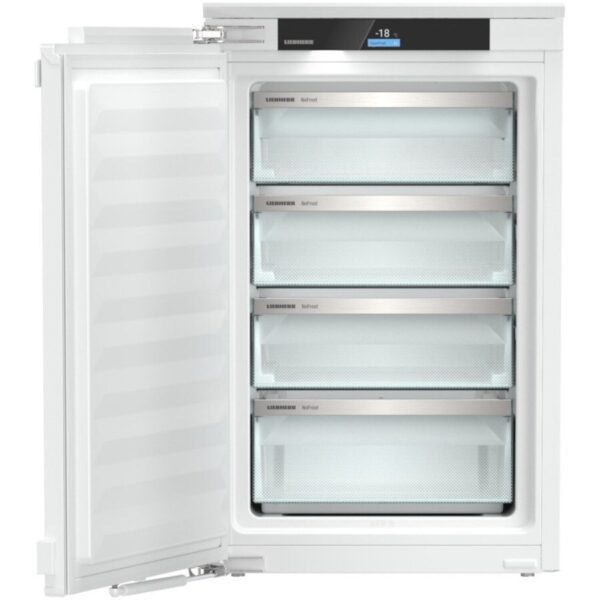 87L No Frost Built-In Integrated Freezer, White, C Rated - Liebherr SIFNci3954 - Naamaste London Homewares - 1