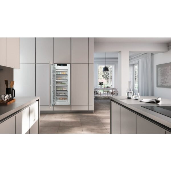 156L No Frost Built-In Integrated Freezer, Fixed Hinge, White - Liebherr SIFNd4556 - Naamaste London Homewares - 4