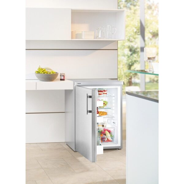 60cm Larder Under Counter Fridge, Stainless Steel - Liebherr TPesf1710 - Naamaste London Homewares - 5