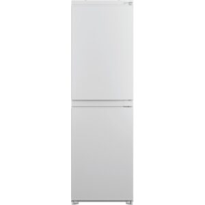 230L No Frost Integrated Fridge Freezer, Sliding Hinge, 50/50, White, E Rated - Indesit IBC185050F2 - Naamaste London Homewares - 1