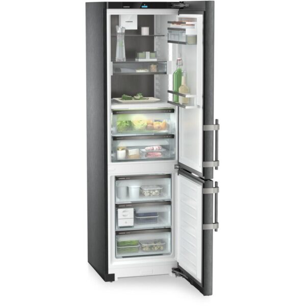 362L No Frost Black Fridge Freezer, 70/30, A Rated - Liebherr CBNbsa10 575i - Naamaste London Homewares - 7