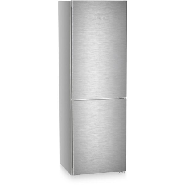 320L No Frost Freestanding Fridge Freezer, Stainless Steel, A Rated - Liebherr CBNsda 5223 - Naamaste London Homewares - 2