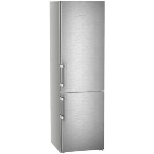 362L No Frost Freestanding Fridge Freezer, Silver, A Rated - Liebherr CBNsda 575i - Naamaste London Homewares - 1
