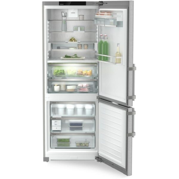 474L No Frost Freestanding Fridge Freezer, 70/30, Silver, B Rated - Liebherr CBNsdb 775i - Naamaste London Homewares - 3