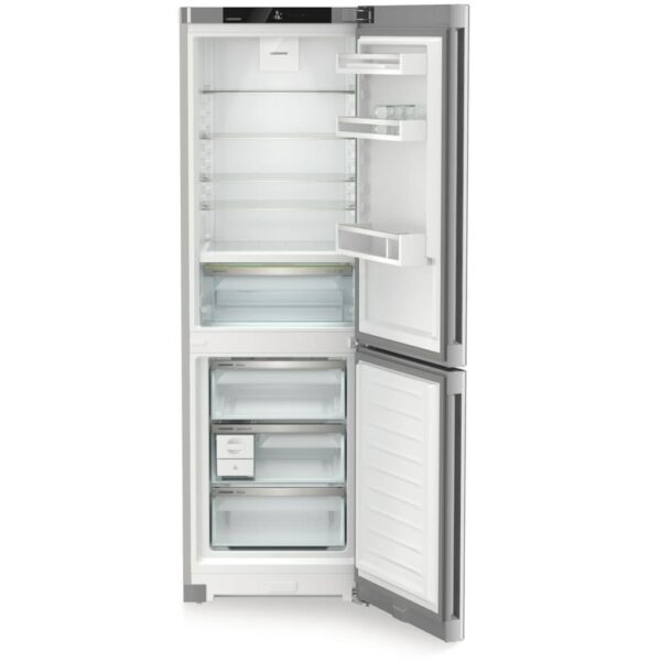 320L No Frost Freestanding Fridge Freezer, Silver, C Rated - Liebherr CBNsdc 522i - Naamaste London Homewares - 6