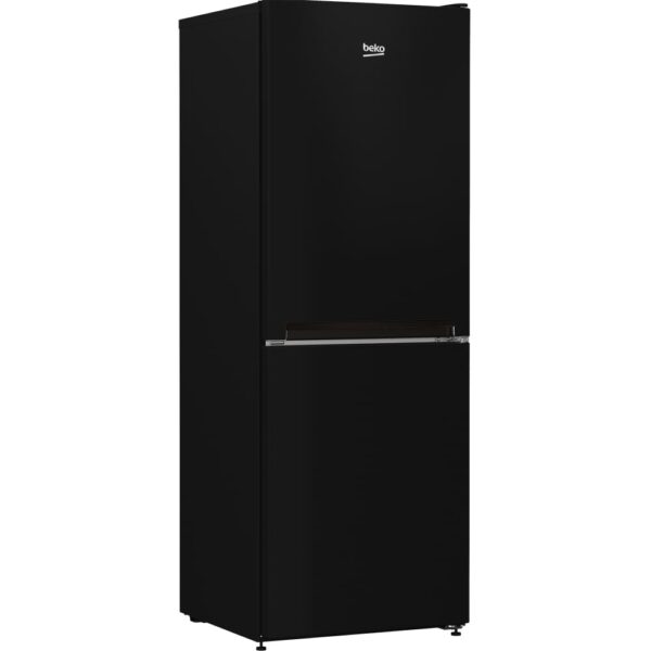 220L Frost Free Beko Fridge Freezer, 50/50, Black - CFG4552B - Naamaste London Homewares - 2