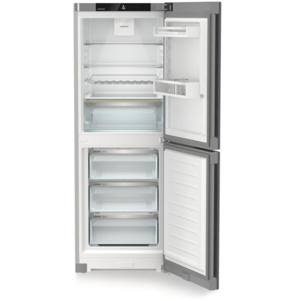 280L No Frost Freestanding Fridge Freezer, 50/50, Silver, C Rated - Liebherr CNsfc 5023 - Naamaste London Homewares - 5