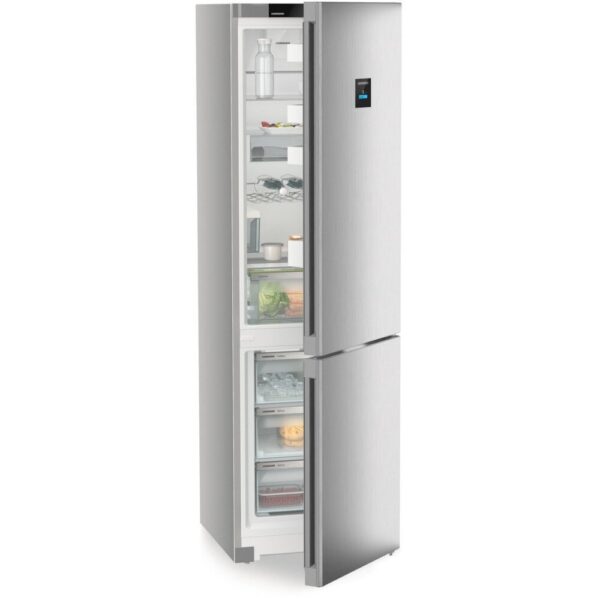 372L No Frost Freestanding Fridge Freezer, 70/30, Silver, C Rated - Liebherr CNsfc 574i - Naamaste London Homewares - 6