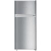 196L Low Frost Freestanding Fridge Freezer, 80/20, Silver - Liebherr CTele 2131 - Naamaste London Homewares - 1
