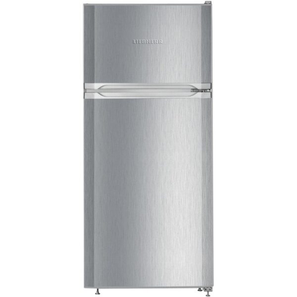 196L Low Frost Freestanding Fridge Freezer, 80/20, Silver - Liebherr CTele 2131 - Naamaste London Homewares - 1