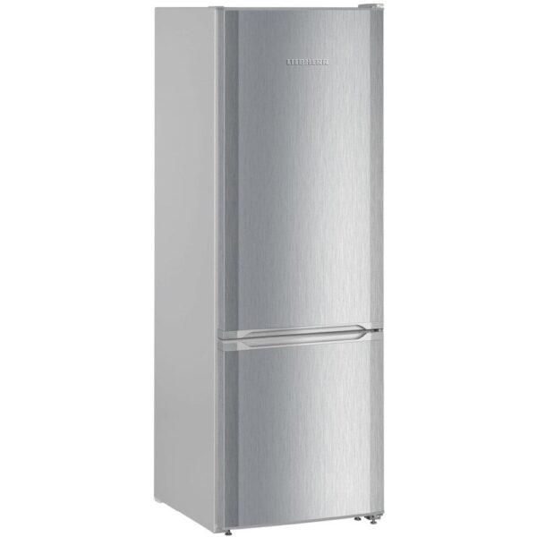 266L Low Frost Freestanding Fridge Freezer, 80/20, Silver, E Rated - Liebherr CUele 2831 - Naamaste London Homewares - 2