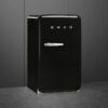 Freestanding Retro Tall Fridge with Ice Box, Black - Smeg FAB10HRBL5 - Naamaste London Homewares - 3