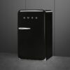 Freestanding Retro Tall Fridge with Ice Box, Black - Smeg FAB10HRBL5 - Naamaste London Homewares - 4