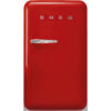 Freestanding Retro Tall Fridge with Ice Box, Red - Smeg FAB10HRRD5 - Naamaste London Homewares - 1