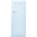 270L Retro Tall Fridge with Ice Box, Pastel Blue - Smeg FAB28RPB5UK - Naamaste London Homewares - 1