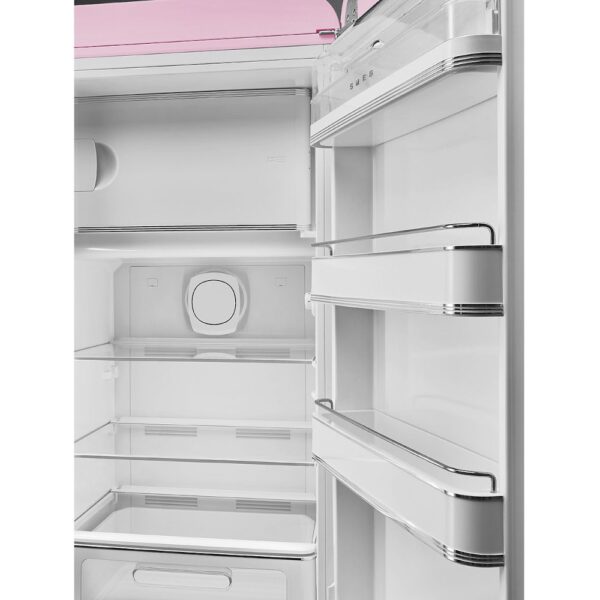 270L Retro Tall Fridge with Ice Box, Pink - Smeg FAB28RPK5 - Naamaste London Homewares - 4