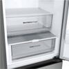 387L No Frost Freestanding Fridge Freezer, 70/30, Silver, D Rated - LG GBV3200CPY - Naamaste London Homewares - 10