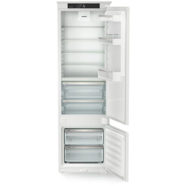 255L SmartFrost Integrated Fridge Freezer, Fixed Hinge, D Rated - Liebherr ICBSd5122 - Naamaste London Homewares - 2