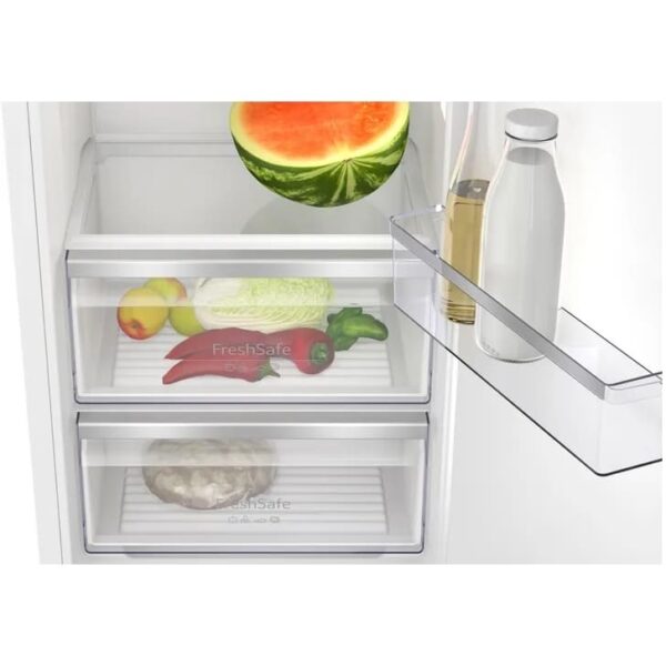 280L Built-In Integrated Fridge, with Ice Box, Fixed Hinge, White - Neff KI2822FE0G N50 - Naamaste London Homewares - 4