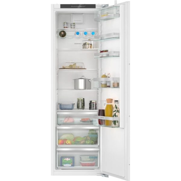 310L Built-In Larder Integrated Fridge, Fixed Hinge, White - Siemens KI81RADD0G iQ500 - Naamaste London Homewares - 1