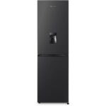 256L Total No Frost Black Fridge Freezer, 50/50 - Fridgemaster MC55251DEB - Naamaste London Homewares - 1