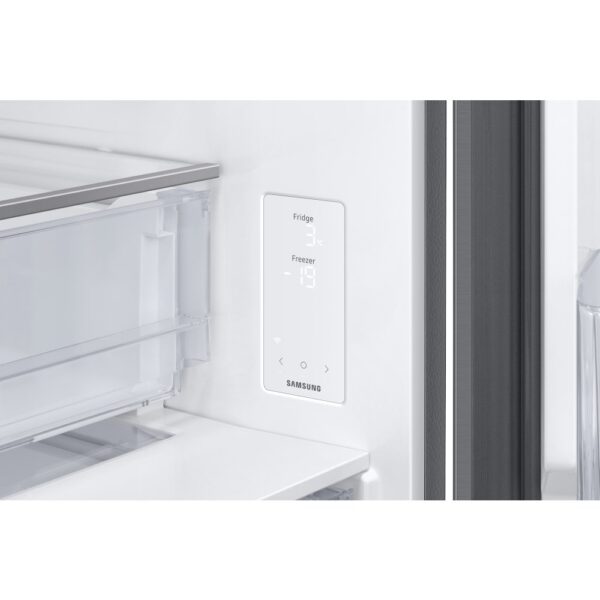 538L Smart Combi Samsung Fridge Freezer, Refined Inox, 70/30, Silver, C Rated - RB53DG703CS9 - Naamaste London Homewares - 3