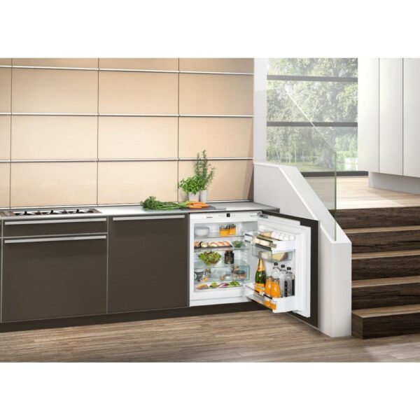 136L Built-Under Larder Integrated Fridge, Fixed Hinge, White - Liebherr UIKP1550 - Naamaste London Homewares - 3