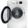 9Kg 1600 Spin Hotpoint Washing Machine, White - NSWE965CWSUKN - Naamaste London Homewares - 3