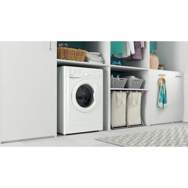 7Kg Freestanding Indesit Washing Machine, Front Load - IWC71453WUKN - Naamaste London Homewares - 2