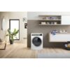 8kg Hotpoint Washing Machine, White, 1400RPM, B Rated - H6 W845WB UK - Naamaste London Homewares - 6