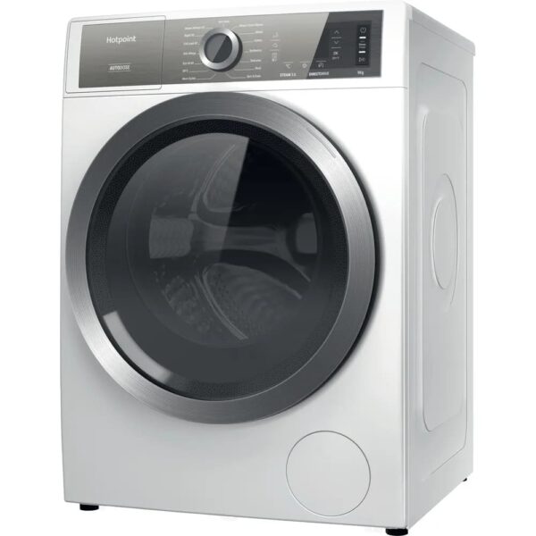 9kg Hotpoint Washing Machine, AutoDose, White, B Rated - H7 W945WB UK - Naamaste London Homewares - 2