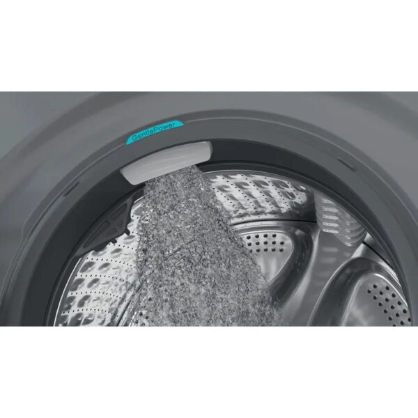 10kg Hotpoint Washing Machine, GentlePower, Silver, A Rated - H8 W046SB UK - Naamaste London Homewares - 13