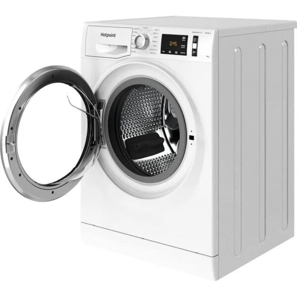 Hotpoint Washing Machine in 9kg, ActiveCare, White, A Rated - NM11 946 WS A UK N - Naamaste London Homewares - 3