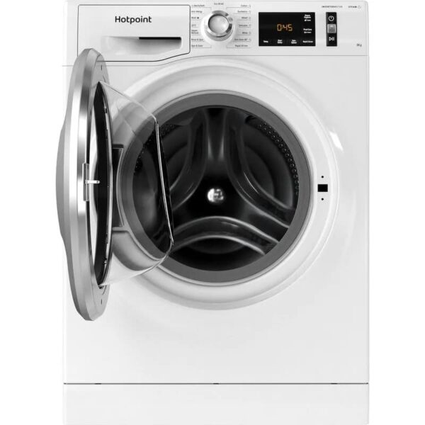 Hotpoint Washing Machine in 9kg, ActiveCare, White, A Rated - NM11 946 WS A UK N - Naamaste London Homewares - 4